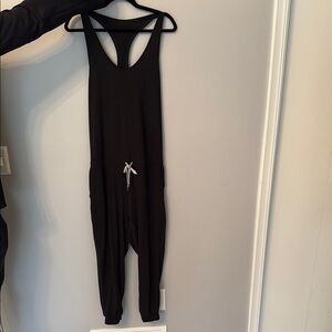 Vuori Black Sleeveless Jumpsuit